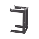Rack PanZone de Montaje en Pared, de 19" Rieles Numerados y Roscados #12-24 - SILYMX