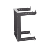 Rack PanZone de Montaje en Pared, de 19" Rieles Numerados y Roscados #12-24 - SILYMX