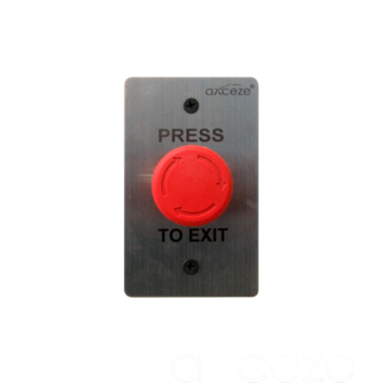 Botón De Paro O Emergencia Color Rojo Botón Push Con Enclave Forma Hongo Para Uso Rudo. Cuenta Con Los Estados N.o. Y N.c. Medidas 115 X 70 X 40 Mm AX-L60