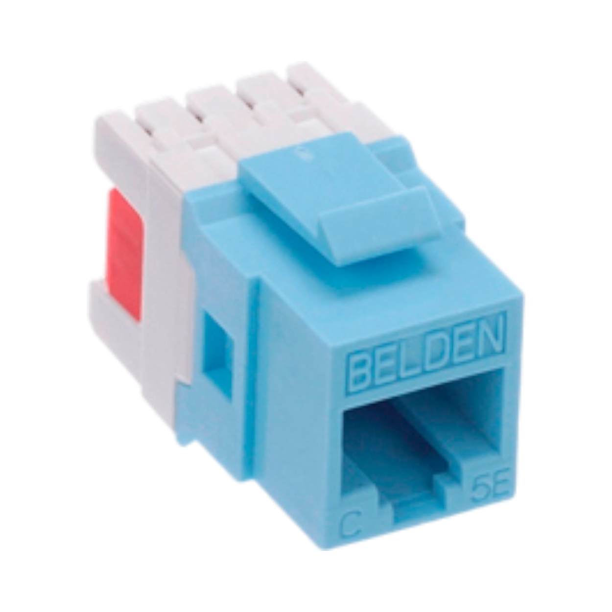 Jack Modular RJ45 Cat5e Belden AX101315 KeyConnect Azul - SILYMX