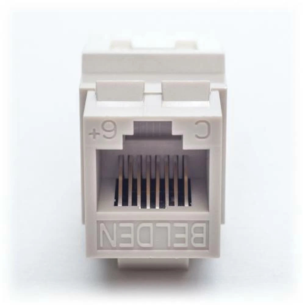 Jack Belden CAT6 Categoría 6+ Rj-45 Gris Belden AX101318 - SILYMX