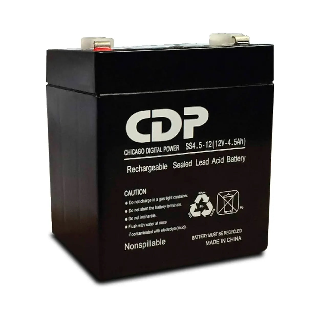 Batería CDP de Reemplazo para No Break SLB 12-4.5 12V 4.5Ah  B-12/4.5 - SILYMX