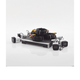 Kit TURBOHD 5 Megapixel / DVR 4 Canales / 4 Cámaras de 5 Megapixel con Micrófono Integrado / 4 Cables 18 Metros / Fuente de Poder Profesional - SILYMX