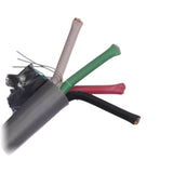 Bobina de Cable Belden 4x16 AWG Blindado CMR 305 Metros Gris 5202FE 0081000 - SILYMX