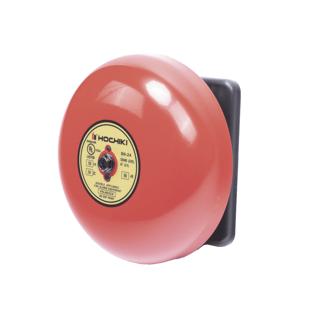 Campana para alarma de incendio HOCHIKI 6 pulgadas 24 Vcd - SILYMX