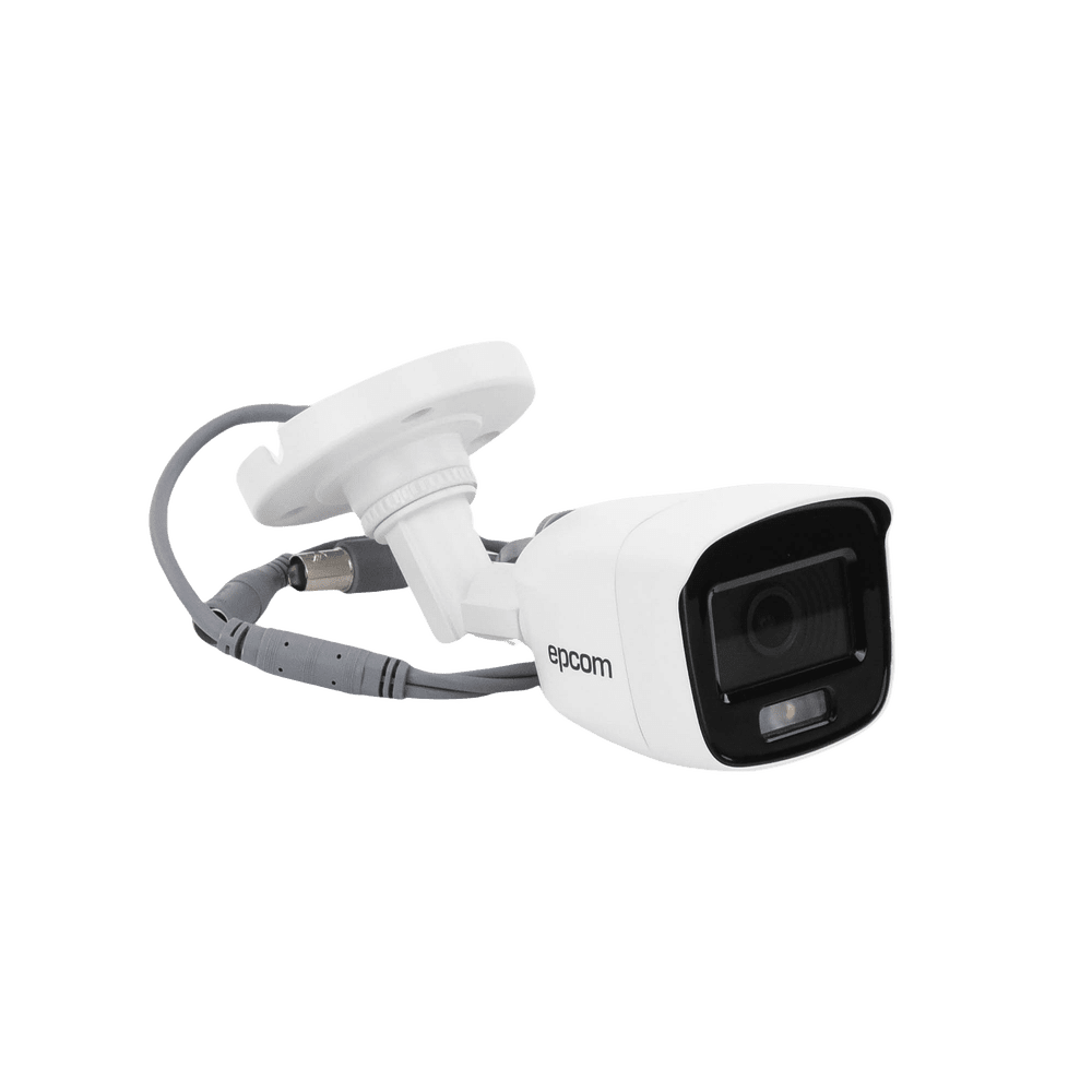 Cámaras Analógicas BalaEPCOM PROFESSIONALB8-TURBO-C/ACámara ColorVu Bala TURBOHD 2 Megapíxel 1080p Microfono Integrado Imagen a color 24/7 Lente 2.8 mm METAL Luz Blanca 20 mts Exterior IP66 TVI - AHD - CVI - CVBS dWDR B8 - TURBO - C/A - SILYMX