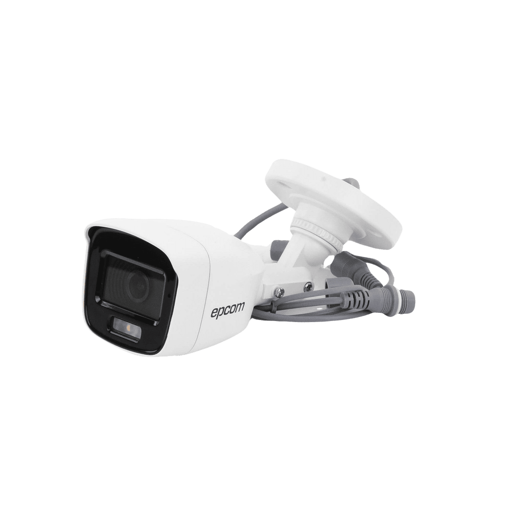 Cámaras Analógicas BalaEPCOM PROFESSIONALB8-TURBO-C/ACámara ColorVu Bala TURBOHD 2 Megapíxel 1080p Microfono Integrado Imagen a color 24/7 Lente 2.8 mm METAL Luz Blanca 20 mts Exterior IP66 TVI - AHD - CVI - CVBS dWDR B8 - TURBO - C/A - SILYMX