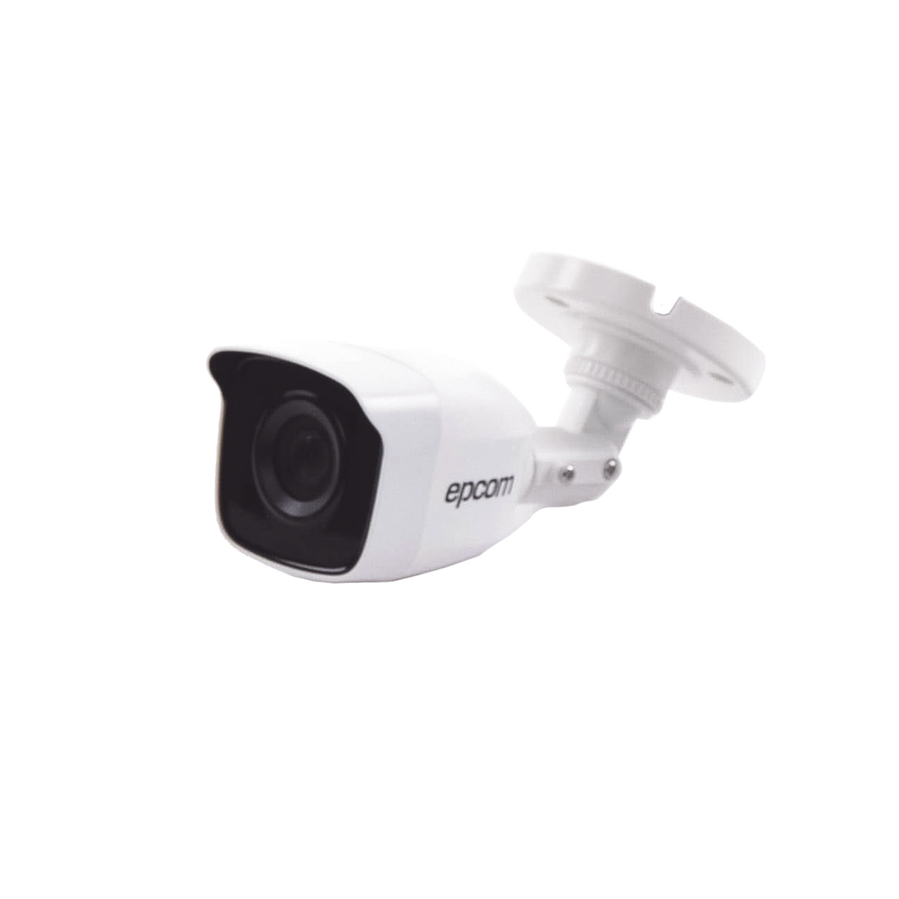 Cámara Bala TURBO 2 Megapíxeles 1080p Gran Angular 103° Lente 2.8 mm IR EXIR Inteligente 20 mts Exterior IP66 dWDR TVI-AHD-CVI-CVBS Policarbonato  B8-TURBO-G2P - SILYMX