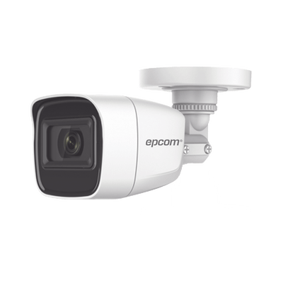 Kit CCTV EPCOM TurboHD 1080p Lite DVR 4 Canales 4 Cámaras 2MP con Microfono 4 Cables 18 mts Fuente de Poder profesional - SILYMX