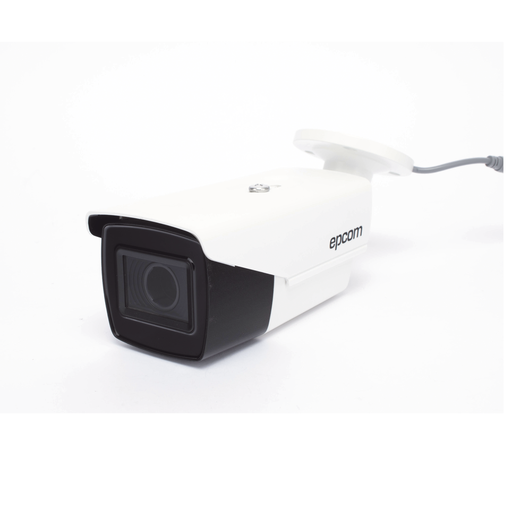 Cámara Bala TURBOHD 2 Megapixel (1080p) Lente Mot. 2.7 mm a 13.5 mm 70 mts IR EXIR Exterior IP67 Ultra Baja Iluminación METAL 24 VCA 12 VCC B8-TURBO-G3Z - SILYMX