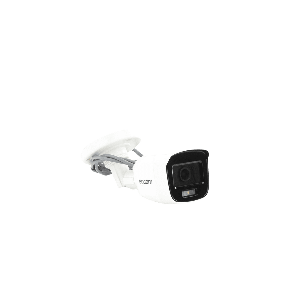 Cámaras Analógicas BalaEPCOM PROFESSIONALB8-TURBO-PC/ACámara Bala TURBOHD 2 Megapíxel 1080p Lente 2.8 mm ColorVu Microfono Integrado Imagen a Color 24/7 Policarbonato Luz Blanca 20 mts Exterior IP66 TVI - AHD - CVI - CVBS dWDR B8 - TURBO - PC/A - SILYMX