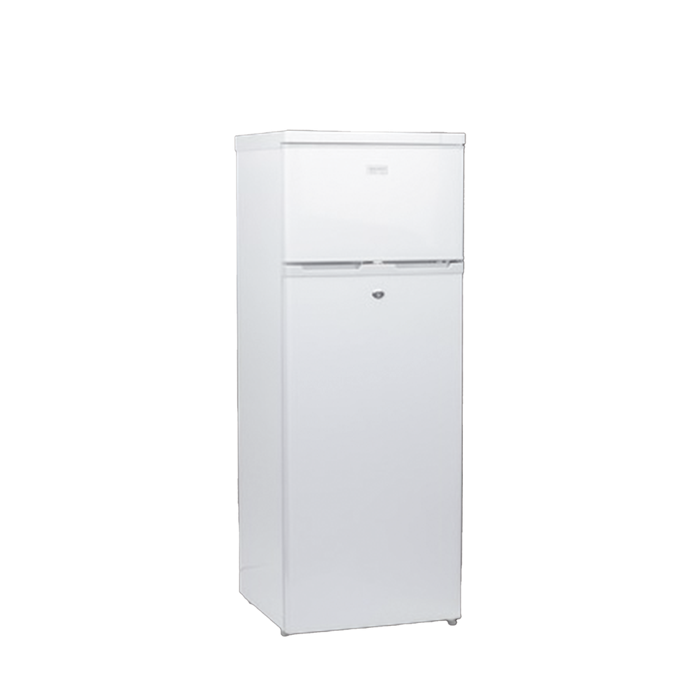 Refrigerador Combinado Solar de 220L 7.7 ft3 12/24V Alta Capacidad Optimo Para Operación Sin Red Eléctrica Rendimiento Superior