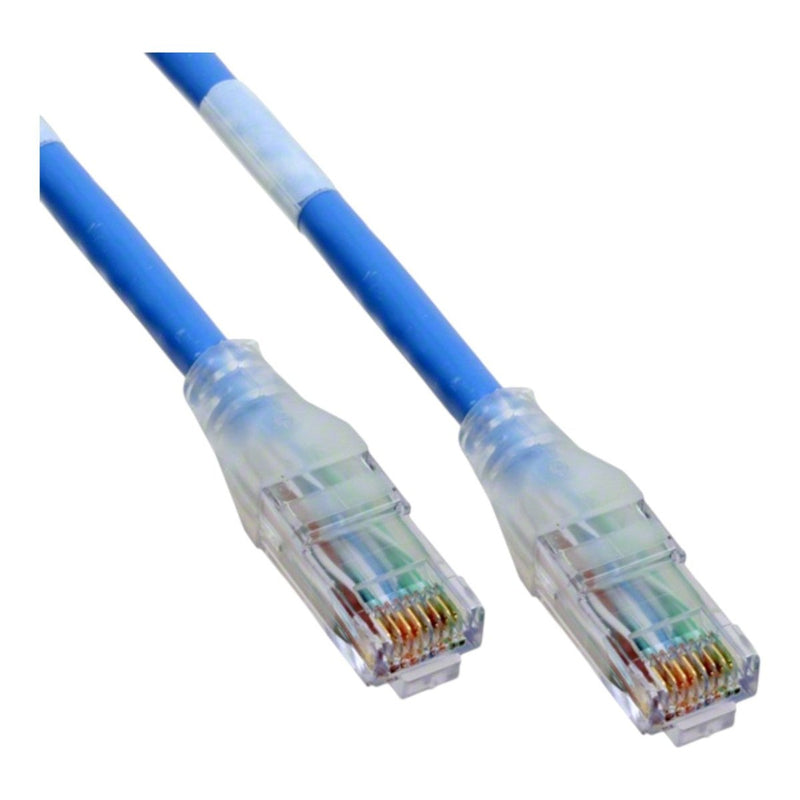 Patch Cord Belden Cat6a RJ-45 7 pies 2.1 Metros Azul CA21106007 - SILYMX