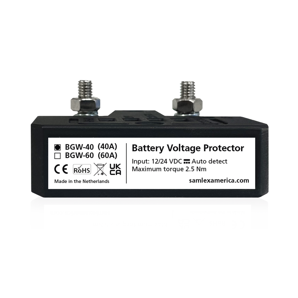 Protector de Baterías 12/24V a Prueba de Agua 40 A SAMLEX BGW40 - SILYMX