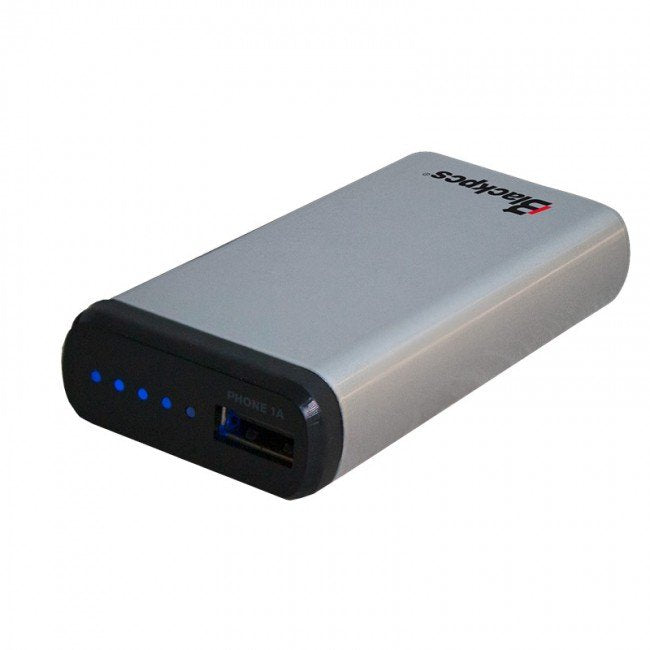 Base de Carga + Power Bank 4x USB 2.0, Plata EPBS6-4000/5V - SILYMX
