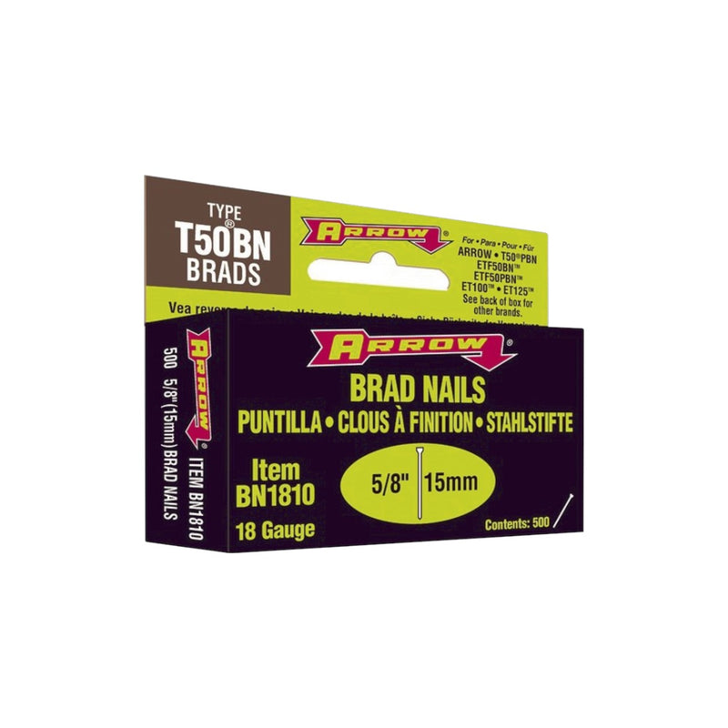 Clavo De 0.625 In Caja Con 500 Clavos Para Et225 Arrow BN-1810-US - SILYMX