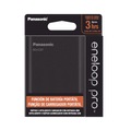 Cargador para baterías y power bank 2 en 1 carga individual y/o simultánea hasta 4 baterías (AA y AAA Ni-MH ) PANASONIC BQCCC87ABK