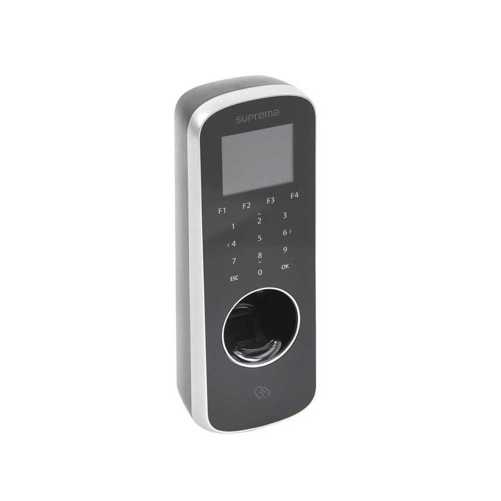 BioStation L2 Lector de Huella Delgado con Teclado Touch y Lector 13.56 MHz MIFARE NFC DESFire DESFire EV1 Felica BSL2OM - SILYMX