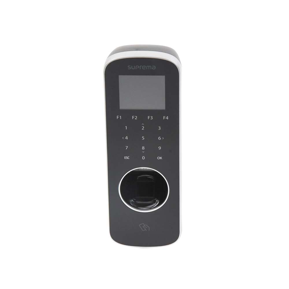 BioStation L2 Lector de Huella Delgado con Teclado Touch y Lector 13.56 MHz MIFARE NFC DESFire DESFire EV1 Felica BSL2OM - SILYMX