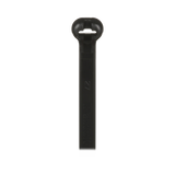 Cincho Dome-Top Nylon 6.6 378mm largo x 7mm ancho Color Negro Paquete de 250 piezas BT4LH-TL0 - SILYMX