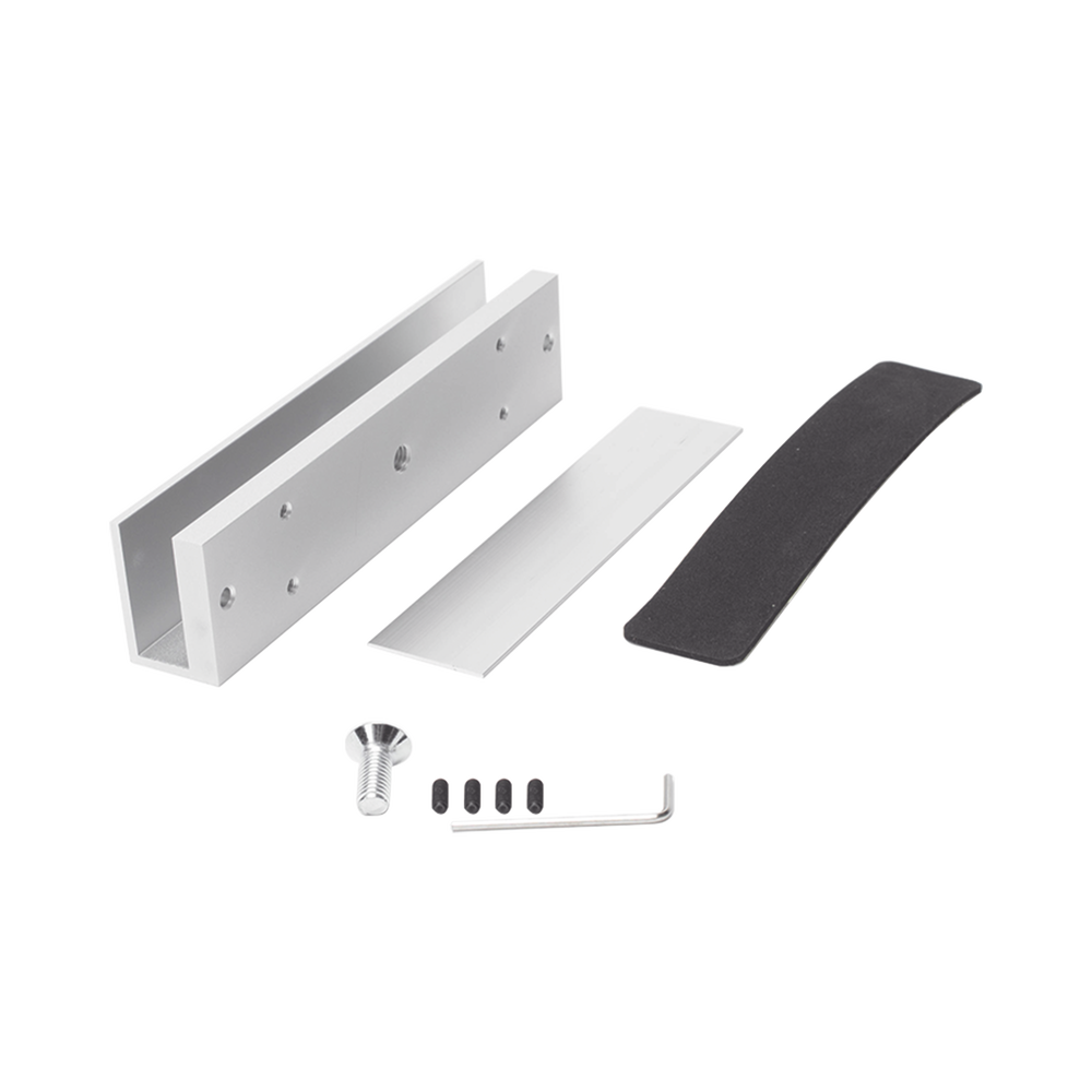 Montaje para puerta de vidrio / Compatible con chapa MAG600LED/MAG600NLED - SILYMX