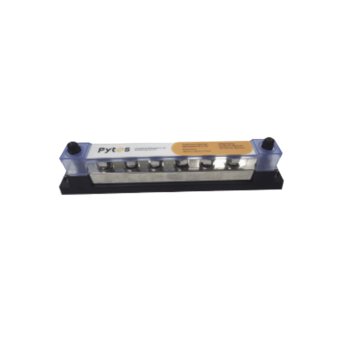 Gabinetes para IntemperiePYTESBUSBAR600ABloque de Terminales de 6 Líneas, 600A, para Baterias - SILYMX