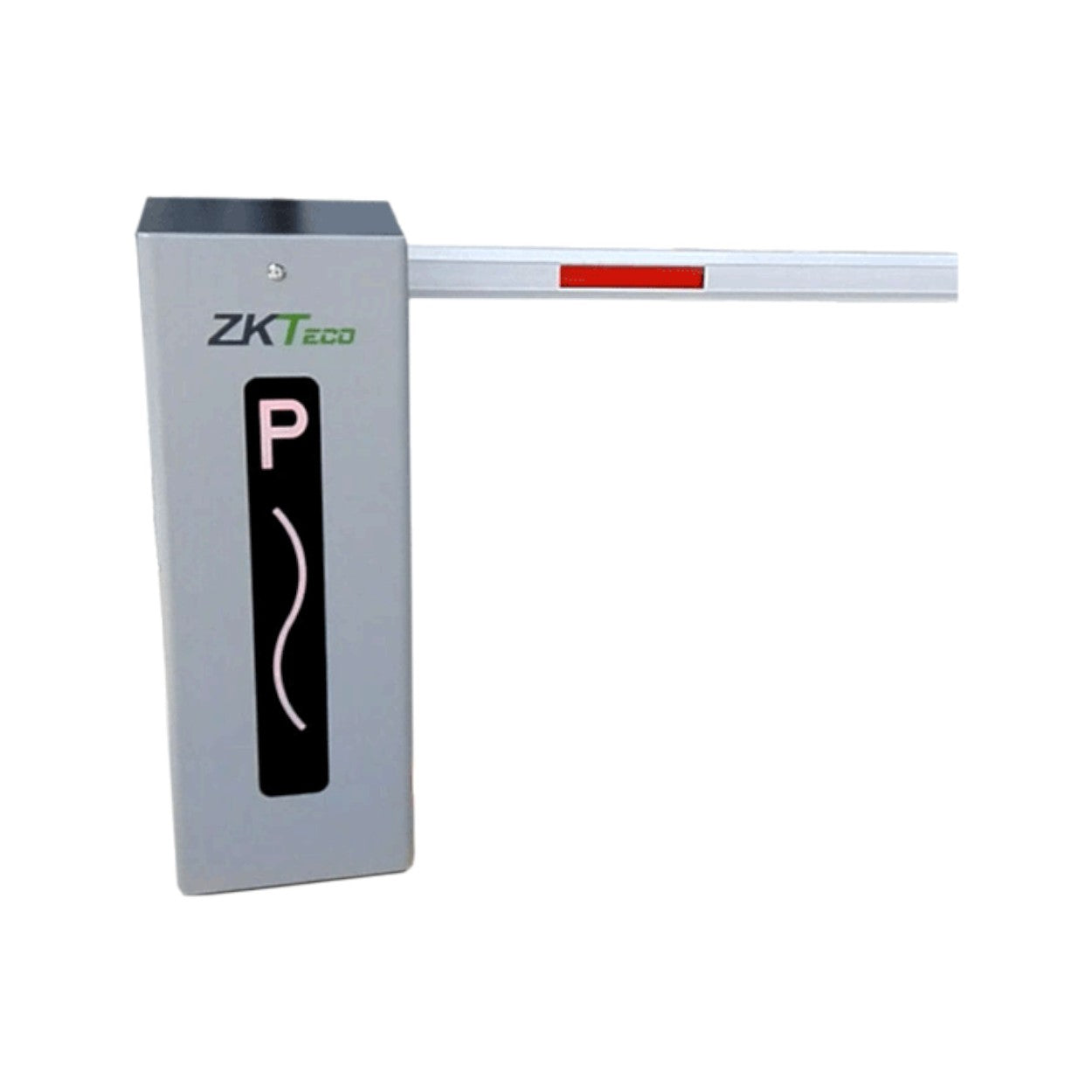 Barrera Vehicular ZKTECO CMP200L · Izquierda · Brazo Telescópico 2.6–4.5 m · Apertura 3 s · Anti-impacto · LED Indicador · 2 Controles - SILYMX