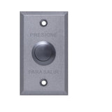 Botones de SalidaYLI ELECTRONICABK-800ABotón de Salida Mecánico Carcasa Aluminio NC/NO 3A 12V DC YLI ELECTRONIC ABK - 800A - SILYMX