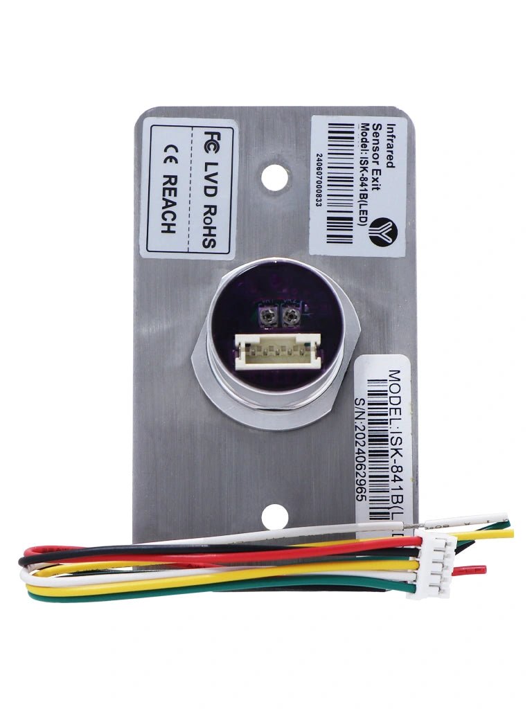 Botón de Salida sin Contacto Indicador LED ISK-841B(LED) - SILYMX