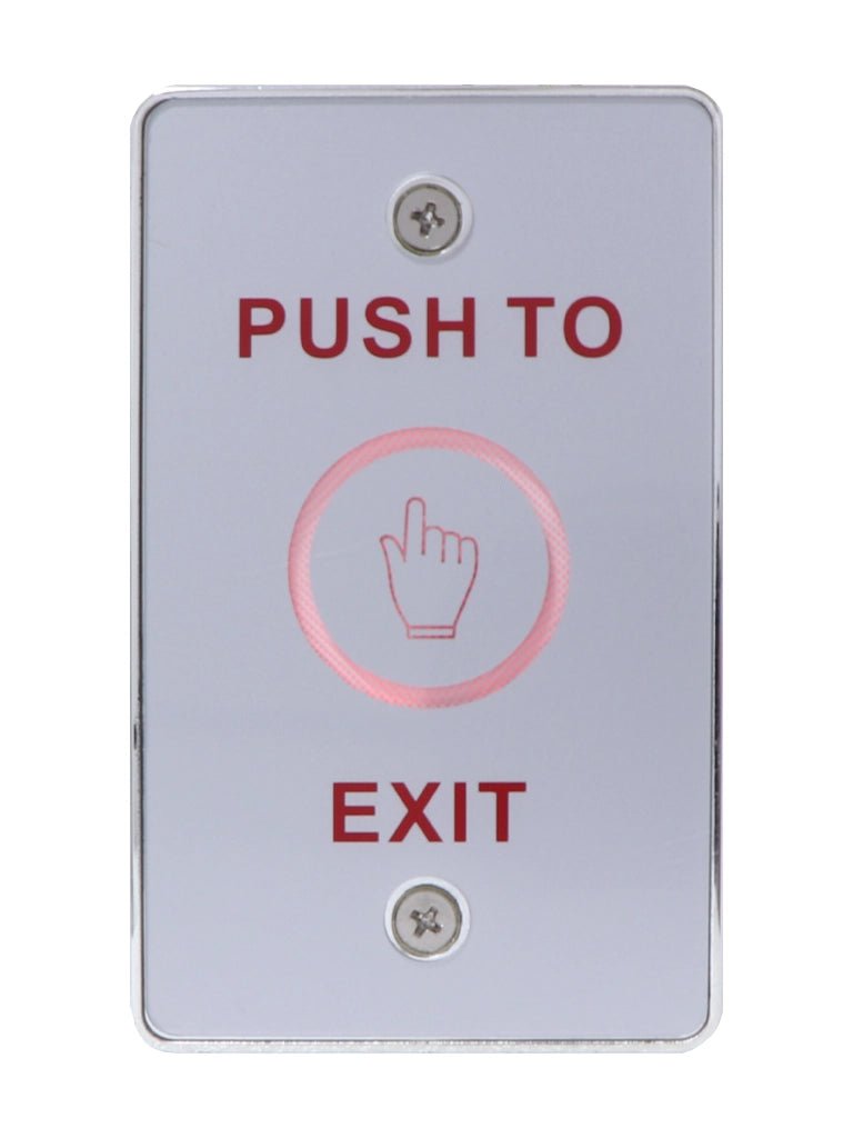 Botón de Salida Táctil Luz LED Carcasa Plástica TSK-830A(LED) - SILYMX