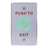 Botón de Salida Táctil Luz LED Carcasa Plástica TSK-830A(LED) - SILYMX