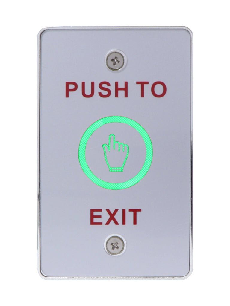 Botón de Salida Táctil Luz LED Carcasa Plástica TSK-830A(LED) - SILYMX