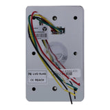 Botón de Salida Táctil Luz LED Carcasa Plástica TSK-830A(LED) - SILYMX