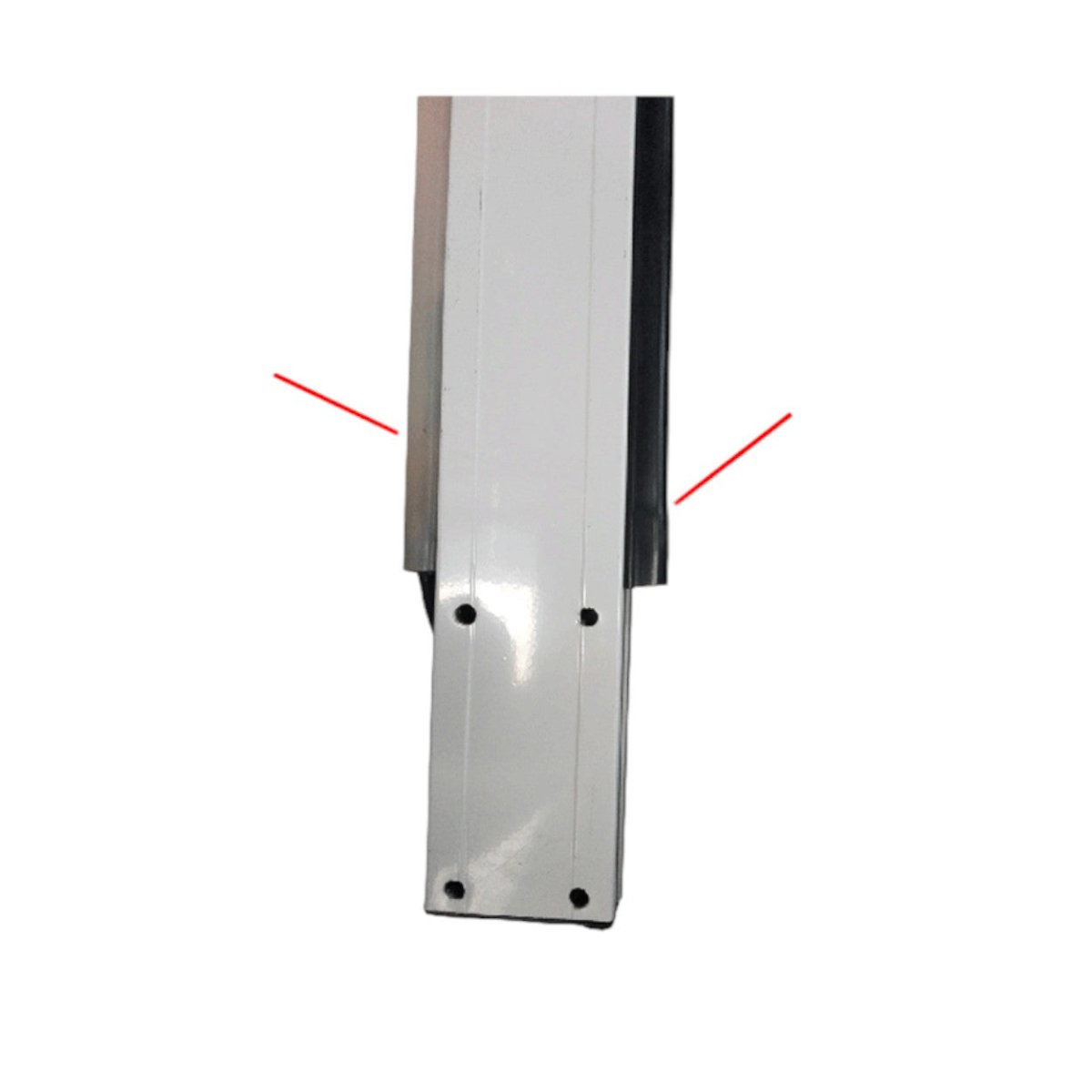 WEJOIN WJLBM4L Brazo recto Izquierda LED tipo rectangular de 4 metros Compatible con barrera LED izquierda - SILYMX