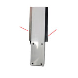 WEJOIN WJLBM4L Brazo recto Izquierda LED tipo rectangular de 4 metros Compatible con barrera LED izquierda - SILYMX