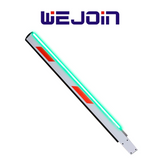 Barreras VehicularesWEJOINWJLBM3RBrazo LED Derecho 3m (10ft) Barrera Vehicular Reflectante Aluminio Alta Resistencia Control Acceso WEJOIN WJLBM3R - SILYMX