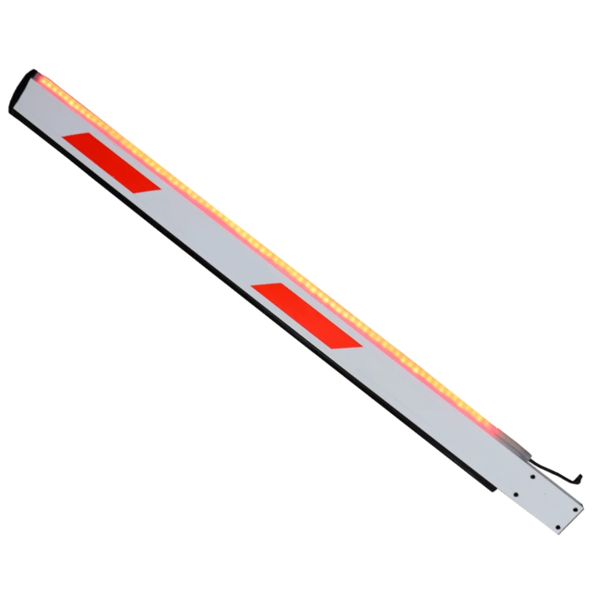 Barreras VehicularesWEJOINWJLBM3RBrazo LED Derecho 3m (10ft) Barrera Vehicular Reflectante Aluminio Alta Resistencia Control Acceso WEJOIN WJLBM3R - SILYMX