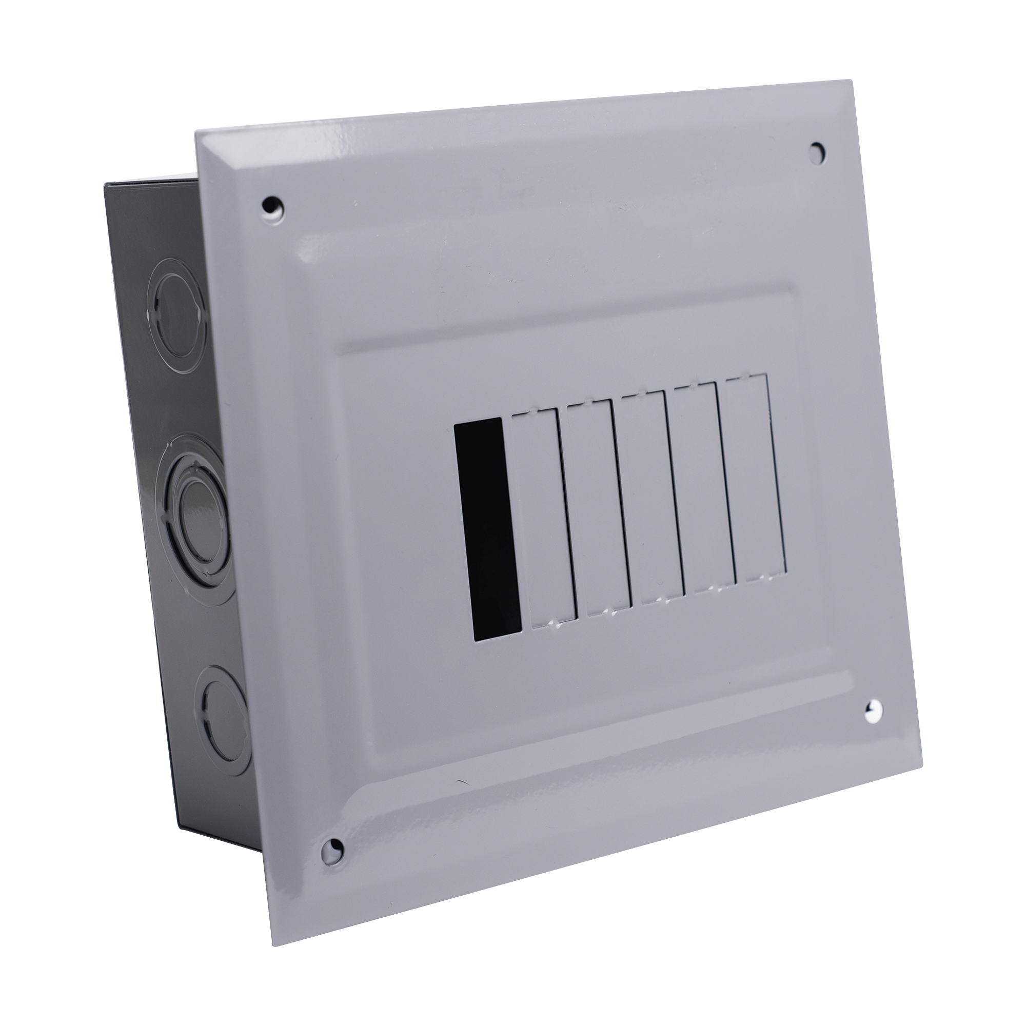 Centro de Carga para Empotrar, 06 Polos, 60 A, 1 Fase 3 Hilos, 120/240 V AC, 60Hz CHINT C2Q06E - SILYMX