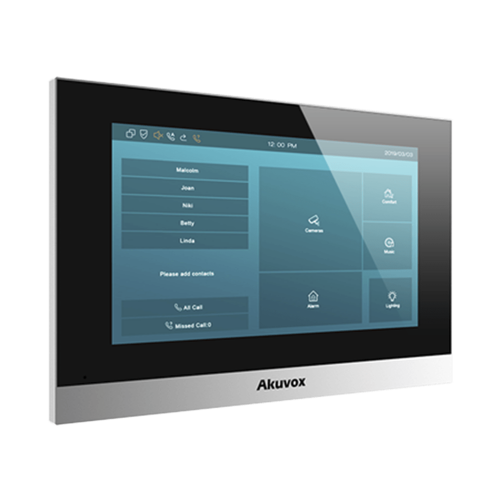 MONITOR ANDROID DE 7 PULGADAS P/ INTERCOM SIP - SILYMX
