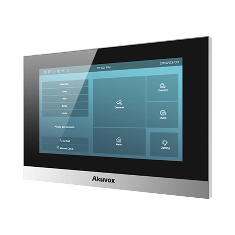 MONITOR ANDROID DE 7 PULGADAS P/ INTERCOM SIP - SILYMX
