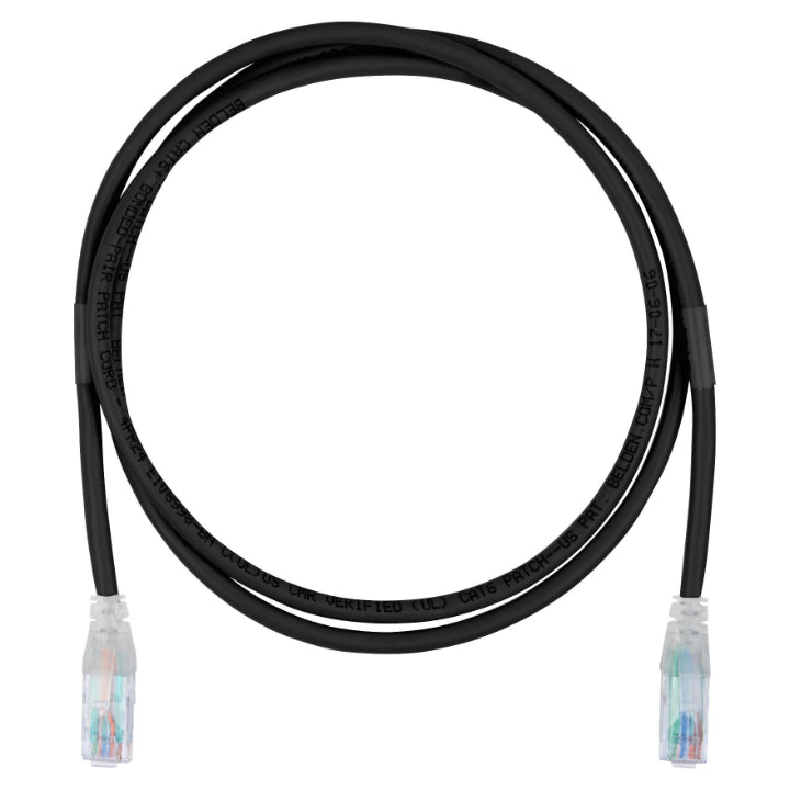 Patch Cord Belden Cat6+ RJ45 Macho 7 Ft 2.10 Metros Negro C601100007