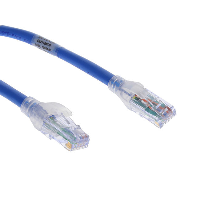 PatchCord Belden Cat6a RJ-45 3 Metros Azul 10 Ft CA21106010 - SILYMX