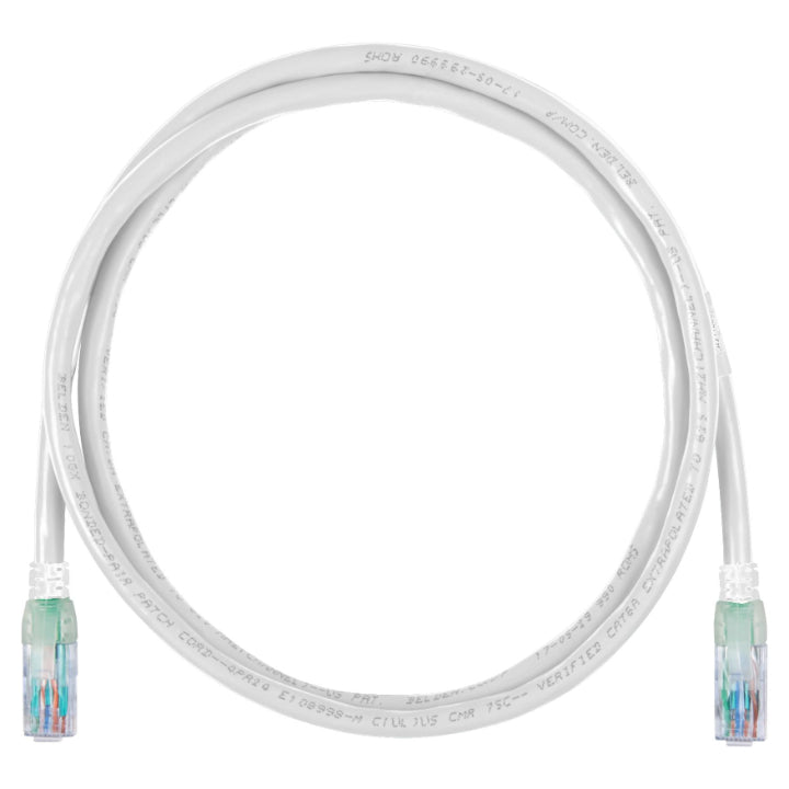 Patch Cord Belden Cat6a 10GX RJ-45 Macho 3 Mts 10 Ft Blanco CA21109010