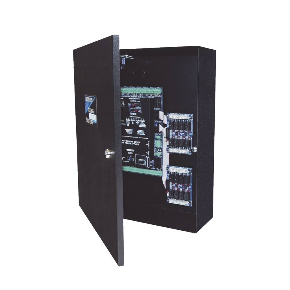 Controlador de Acceso con Gabinete 4 Lectoras Doble Procesador +50 Formatos de Tarjetas Compatibles 45,000 Tarjetas CA4500