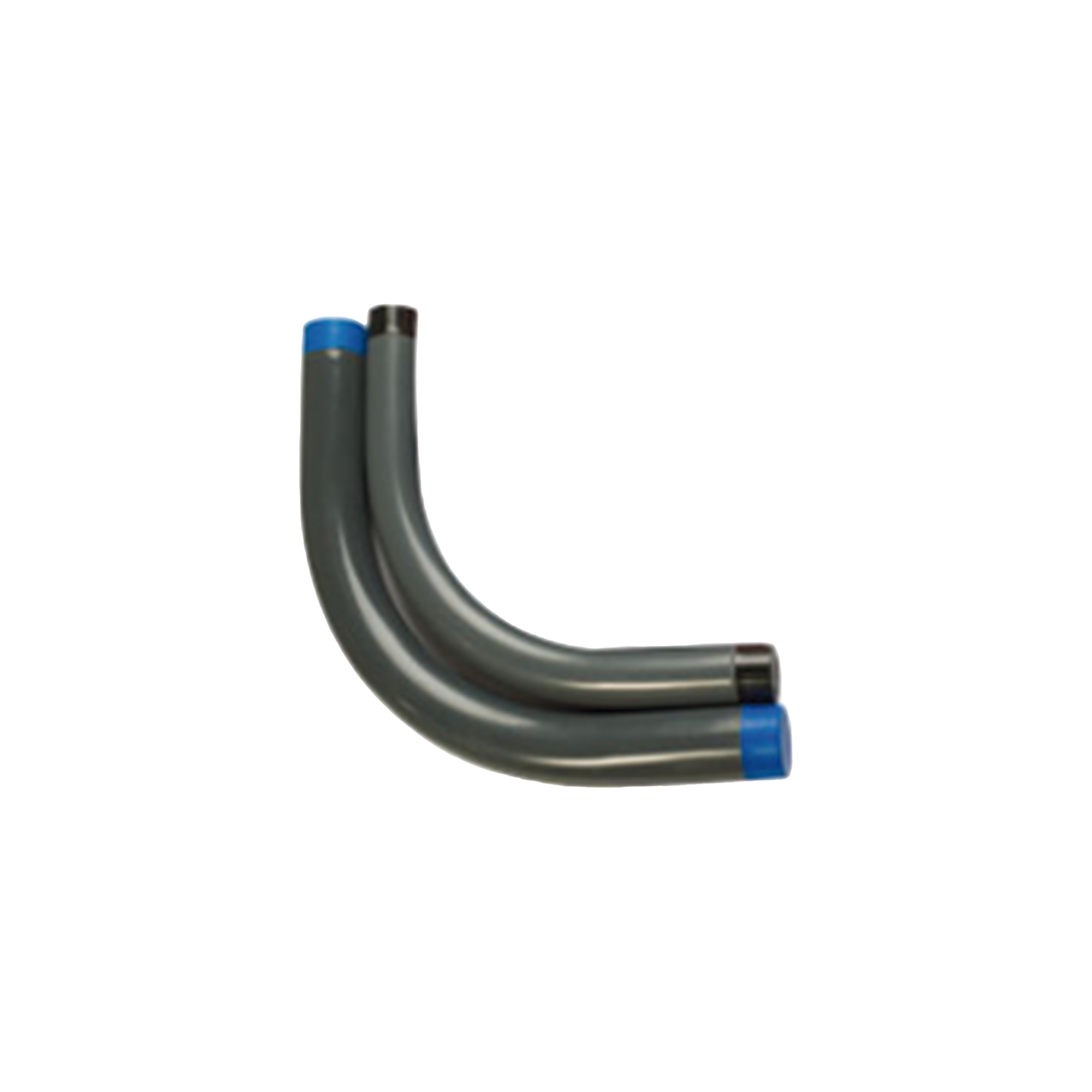 Codo Conduit Rígido de Aluminio de 1" (25.4 mm) Recubierto de PVC Interior de Uretano RAWELT CAL-25-PC - SILYMX