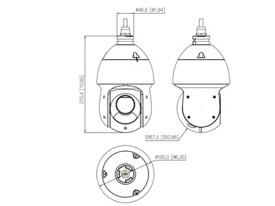 Cámara Ip Ptz De 2 Megapíxeles 16x De Zoom Óptico Wizsense DH-SD49216DB-HNY - SILYMX