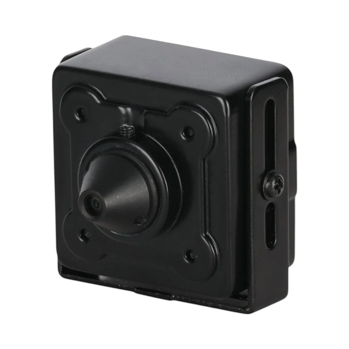 Cámara HDCVI Pinhole 1080p/2 Megapíxeles Lente de 2.8 MM 103 Grados de Apertura 1 Entrada de Audio WDR BLC HLC Starlight DH-HAC-HUM3201BN-0280P-S2 - SILYMX