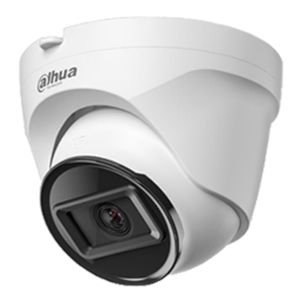 Camara IP Domo de 4 Megapixeles Lente de 2.8 mm 93 Grados de Apertura H.265+ WDR Real de 120 dB IR de 30 Metros IP67 PoE DH-IPC-T1E40