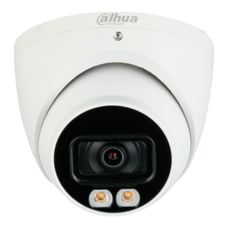Camara Domo Eyeball 4k Full Color  8 Megapixeles  Lente de 2.8 mm  106 Grados de Apertura  Microfono Integrado  40 Metros de Iluminación  Imagen a Color 24 7  Super Adapt  WDR de 120 dB  DH-HAC-HDW1809TN-A-LED - SILYMX