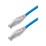 Patchcord Utp Cat6a Traceable Con Luz Led Forro Pvc Azul Cmr-riser 4 Pares Calibre Conductor 24 Awg 100% Cobre Uso Interior - SILYMX